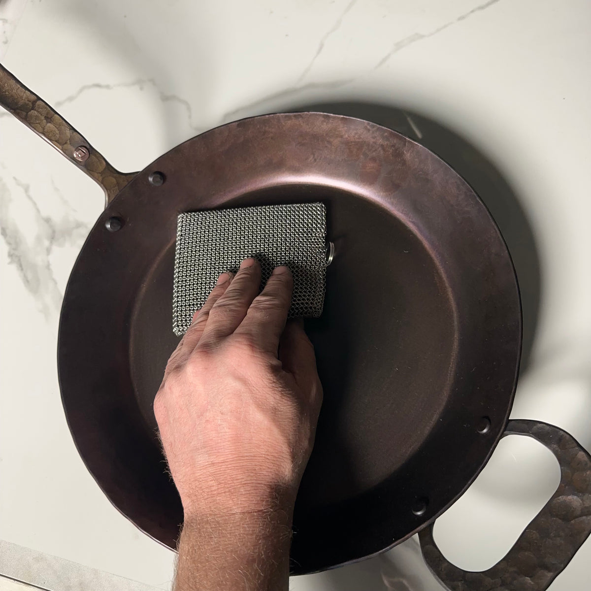 Chainmail Scrubber
