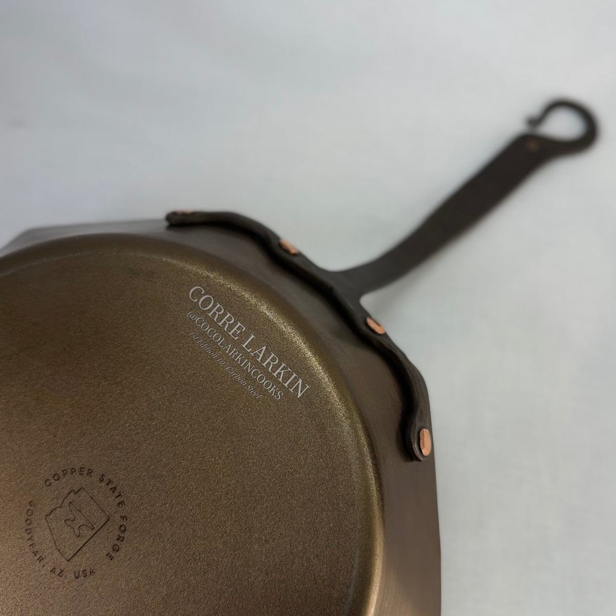 Corre Larkin 10" Carbon Steel Skillet. Pre-order. Ships in September. Only 350 Available!