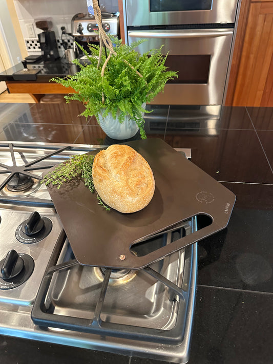 Slice of Legacy Pizza and Baking Steel